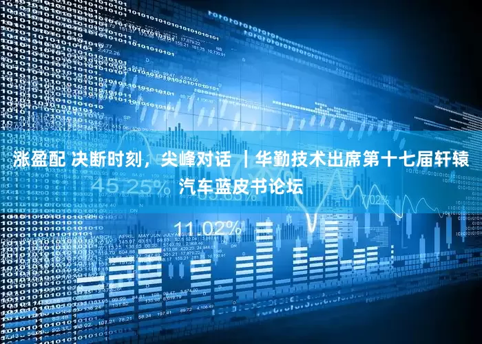 涨盈配 决断时刻，尖峰对话 ｜华勤技术出席第十七届轩辕汽车蓝皮书论坛